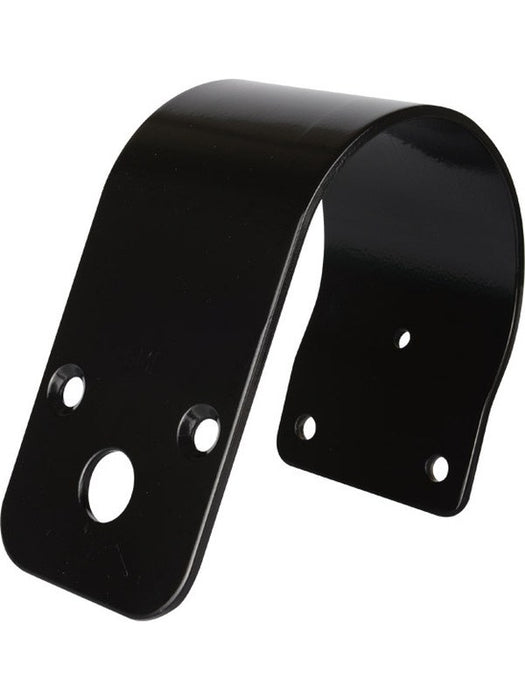 GME 76mm Black UHF Wrap Around Bull Bar Antenna Mounting Bracket 3mm MB105B GME - Micks Gone Bush