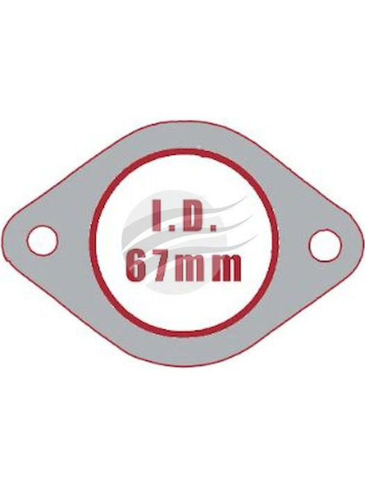 Aunger Exhaust Gasket For Mitsubishi Magna 3.5L MBG021R-10 Aunger - Micks Gone Bush