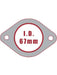 Aunger Exhaust Gasket For Mitsubishi Magna 3.5L MBG021R Aunger - Micks Gone Bush