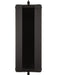 Britax Mirror Head Black West Coast Steel Hsg Flat Glass 418mm X 163mm MI1106 Britax - Micks Gone Bush