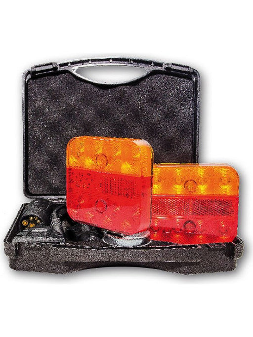 ARK LED Magnet Tow Lamp Kit w/ 2 Comb Stop/Tail/Indicator Lamps w/ 8m Cable 7 MLK984L ARK - Micks Gone Bush