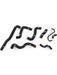 Mishimoto 06-14 For Mini Cooper S Turbo Black Silicone Hose K MMHOSE-TINY-07BK Mishimoto - Micks Gone Bush