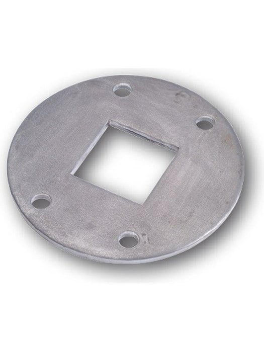 ARK Round Mounting Plate To Suit 45mm Square Axle MPR45S ARK - Micks Gone Bush
