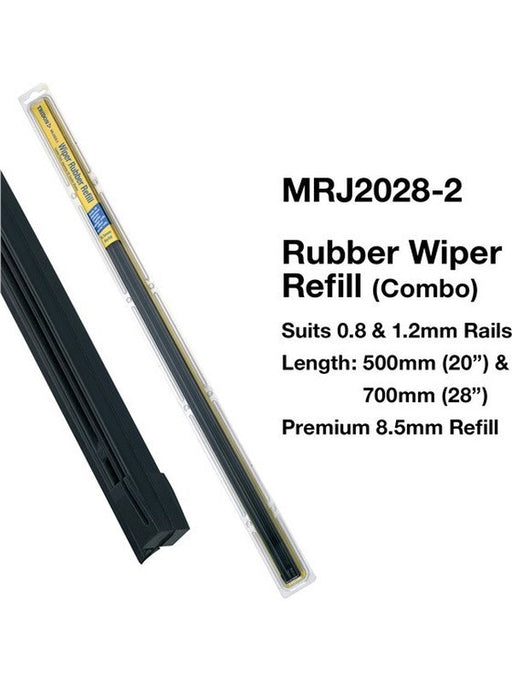 Tridon Wiper Rubber Refill Japanese Spoiler Blade 500mm & 700mm MRJ2028-2 Tridon - Micks Gone Bush