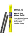 Tridon Wiper Blade Refill Metal Rail Mid Back Tapered 10 Pack 710mm MRT28-10 Tridon - Micks Gone Bush