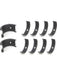 Mahle Coated Main Bearing Set MS1038HC10 Mahle - Micks Gone Bush