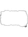 Mahle Valley Cover Gasket 0.280 in Thick Rubber GM LS-Series MS19944 Valley Pans & Gaskets Mahle - Micks Gone Bush