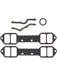 Mahle Intake Manifold Gasket Set SBC Ret-Port 1.365 x 2.195 MS20013 Intake Manifold Gaskets Mahle - Micks Gone Bush