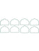 Mahle Intake Manifold Gasket Stock Port Rubber Ford Coyote Set of 8 MS20067 Intake Manifold Gaskets Mahle - Micks Gone Bush