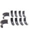 Mahle Main Bearing H-Series 0.010 in Undersize Coated BBC Kit MS829HC10 Engine Bearings Mahle - Micks Gone Bush