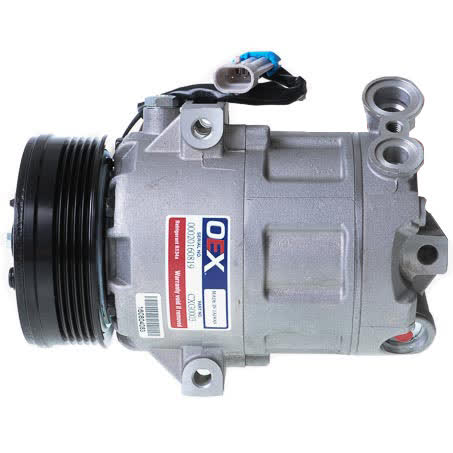 OEX Air Conditioning Compressor 12V Direct Mount Delphi CVC125 Style CXG0003 AIR CONDITIONING COMPRESSOR OEX - Micks Gone Bush