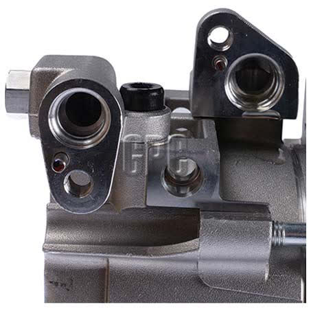 Hanon System HCC Air Conditioning Compressor 12V Direct Mount HS18 CXH040 AIR CONDITIONING COMPRESSOR HANON SYSTEM - Micks Gone Bush