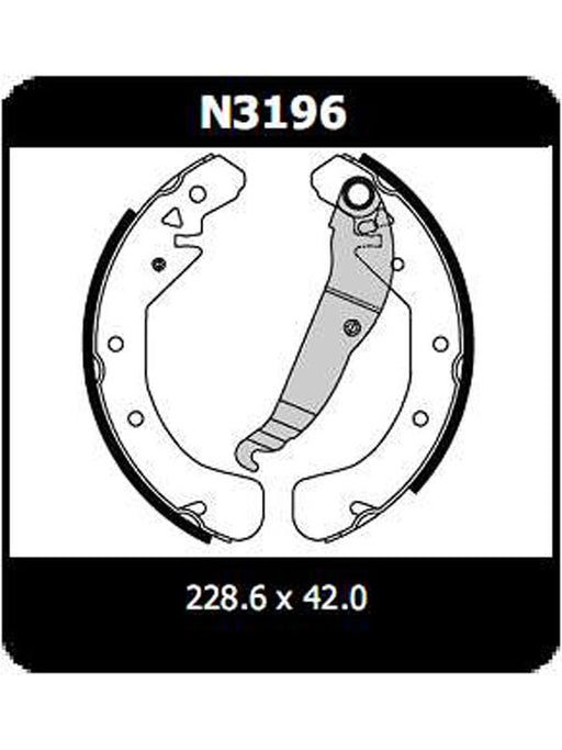 Protex Brake Shoes N3196 Protex - Micks Gone Bush