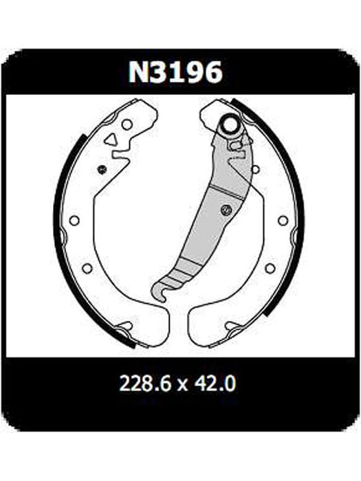 Protex Brake Shoes N3196 Protex - Micks Gone Bush