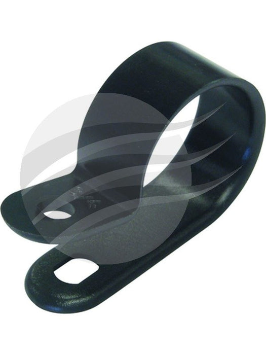 Jaylec Pack 25 Plastic P Clip 19.0mm 4.6mm Mounting Hole NC0190 Others Jaylec - Micks Gone Bush
