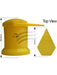 Nice Pack 100 Wheel Nut Indicator Dust Cap 21mm Yellow Plastic (NWL21CAP-100) NCE-NWL21CAP-100 Nice Products - Micks Gone Bush