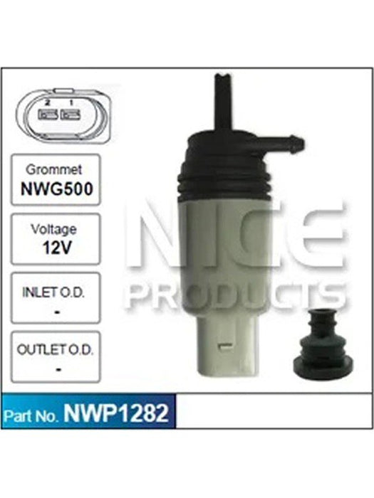 Nice Windscreen Washer Pump 12V Bmw E90 & 91 3 Series 7 Series E65 (NWP1282) NCE-NWP1282 Nice Products Nice Products - Micks Gone Bush