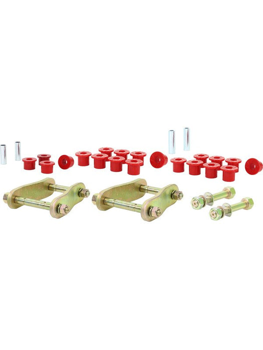 Nolathane Rear Spring Bushing and Greaseable Shackle/Pin Kit NEK39 Nolathane - Micks Gone Bush