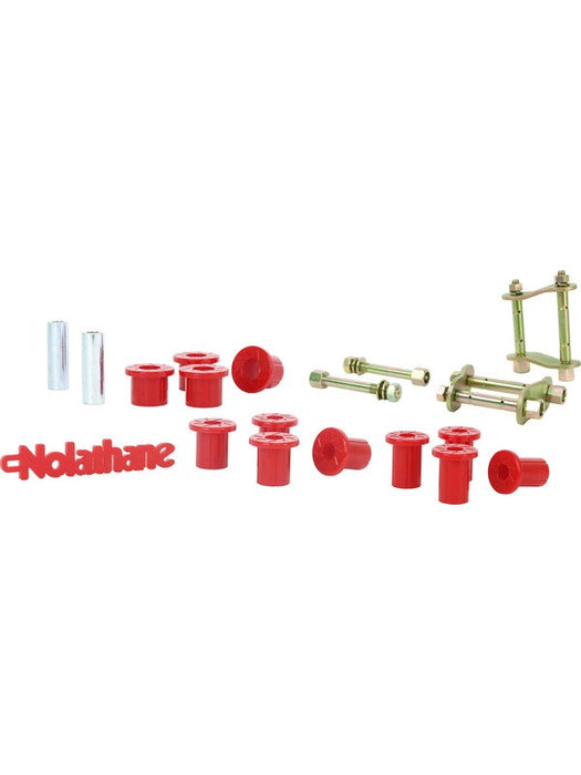 Nolathane Rear Spring Bushing and Greaseable Shackle/Pin Kit NEK43 Nolathane - Micks Gone Bush