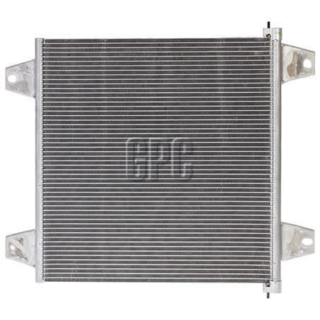 Valeo Air Conditioning Condenser Parallel Flow Pad Inlet/outlet 543 X 540 X 16MM Part No. 818986 AIR CONDITIONING CONDENSER VALEO - Micks Gone Bush