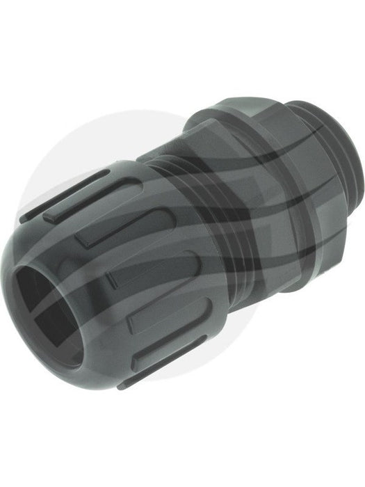 Jaylec Straight 16mm Conduit Fitting Suits Nt10 Tubing 16mm Mnting Hole NT1610 Fitting & Adapters Jaylec - Micks Gone Bush