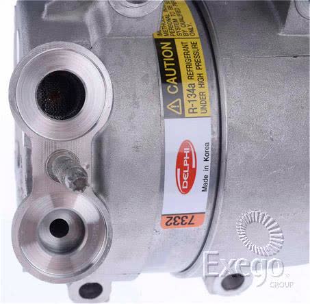 Delphi Air Conditioning Compressor 12V Direct Mount V5 CXG7332 AIR CONDITIONING COMPRESSOR DELPHI - Micks Gone Bush