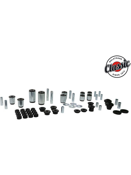 Nolathane Front & Rear Essential Vehicle Kit NVK1C Nolathane - Micks Gone Bush