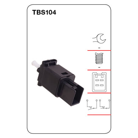 Tridon Stop Light Switch TBS104 SWITCH TRIDON - Micks Gone Bush