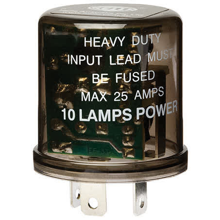Hella Flasher Relay 12V Electronic 210W Max 3 Terminal Part No. 3027 FLASHER UNIT HELLA - Micks Gone Bush