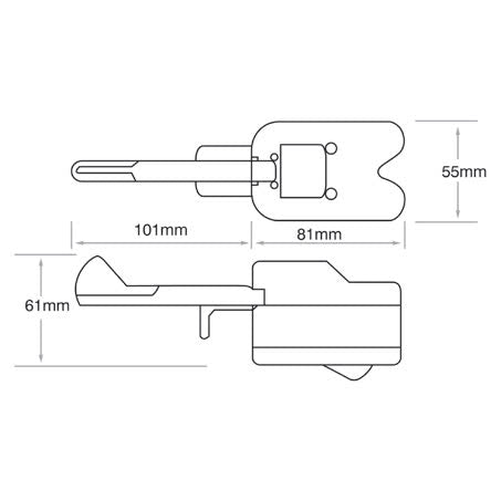 Narva Indicator Signal Switch 7 Wire 12V 64920 SWITCH NARVA - Micks Gone Bush