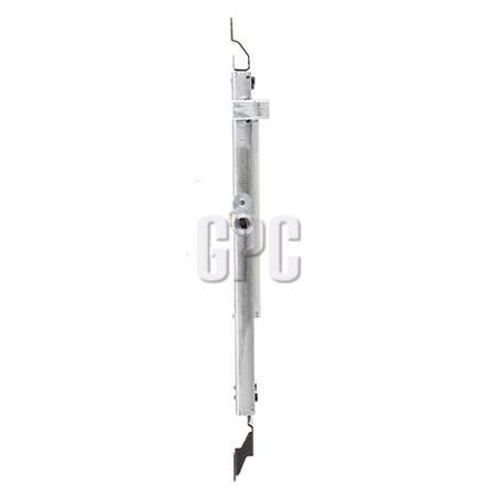 Denso Air Conditioning Condenser Parallel Flow Subcooled Inlet Pad Outlet Pad CNX2180 AIR CONDITIONING CONDENSER DENSO - Micks Gone Bush
