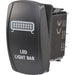 Narva Sealed Rocker Switch Off/on Spdt 12V/24V Blue LED Illuminated Light Bar Symbol 63224BL SWITCH NARVA - Micks Gone Bush