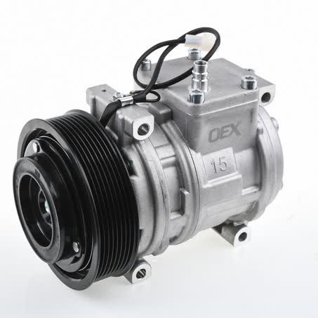 OEX Air Conditioning Compressor 24V Direct Mount Denso 10PA15C Style CXD0035 AIR CONDITIONING COMPRESSOR OEX - Micks Gone Bush