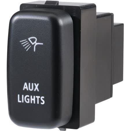 Thunder OE Style Push Button Switch Auxiliary Light 12V 3A TDR11094 SWITCH THUNDER - Micks Gone Bush