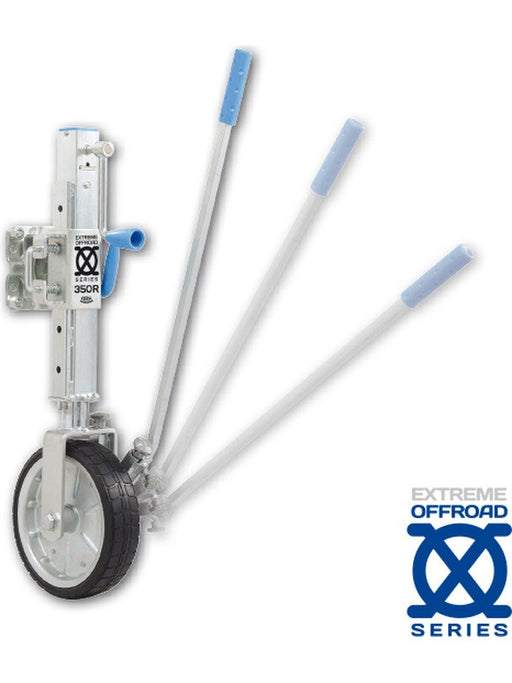 ARK Extreme Off-Road Jockey Wheel 350Kg Rated Ratchet Adj Height Single ORJW1SU ARK - Micks Gone Bush