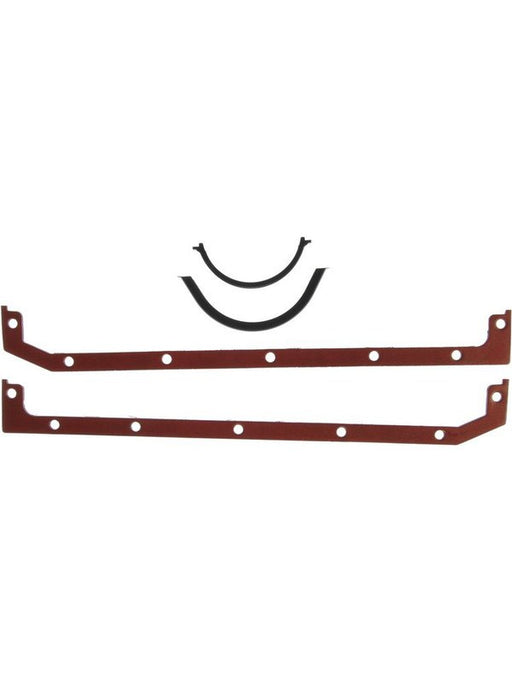 Mahle Oil Pan Gasket Set Fits SBC 86-97 w/ 1-Piece Seal Rear Main OS32525 Oil Pan Gaskets Mahle - Micks Gone Bush