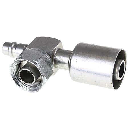 Atco OEX Air Conditioning Hose Fitting Steel Tube O-ring # 12 90 Degree SBX2144-3 AIR CONDITIONING HOSE FITTING ATCO - Micks Gone Bush