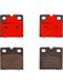 Brembo Ceramic Brake Pads P02001N Brake Pads Brembo - Micks Gone Bush