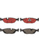 Brembo Ceramic Brake Pads P06009N Brembo - Micks Gone Bush