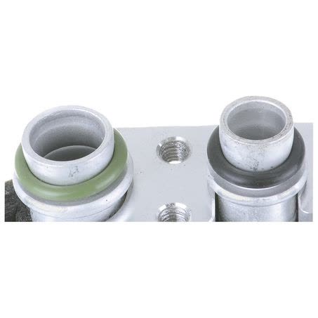 OEX Air Conditioning Evaporator Core EVX056 Inlet Pad Outlet #10 MOR AIR CONDITIONING EVAPORATOR CORE OEX - Micks Gone Bush