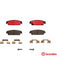 Brembo Ceramic Brake Pads P10045N Brembo - Micks Gone Bush