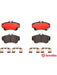 Brembo Ceramic Brake Pads P11012N Brembo - Micks Gone Bush
