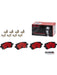 Brembo Ceramic Brake Pads P11021N Brembo - Micks Gone Bush