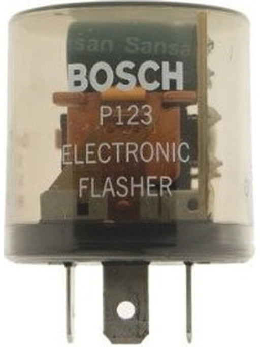Bosch Flasher Can 12V 3 Pin Electronic P123C # P123 P123 BOSCH - Micks Gone Bush