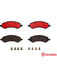 Brembo Ceramic Brake Pads P18013N Brembo - Micks Gone Bush