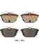 Brembo Ceramic Brake Pads P23026N Brake Pads Brembo - Micks Gone Bush
