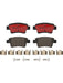 Brembo Ceramic Brake Pads P23104N Brake Pads Brembo - Micks Gone Bush