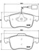 Brembo Ceramic Brake Pads P23132N Disc & Brake Pads Brembo - Micks Gone Bush