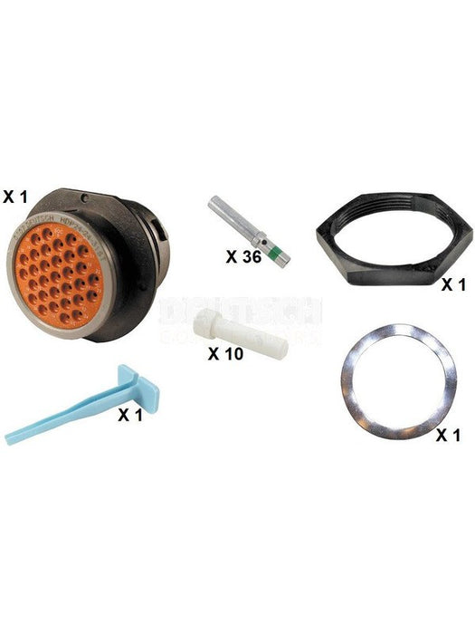 Deutsch Pack 1 Hdp30 31 Way Ser Connector Kit Incl. Pin Terminals, P24-24-31ST Deutsch - Micks Gone Bush