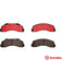 Brembo Ceramic Brake Pads P24166N Brembo - Micks Gone Bush